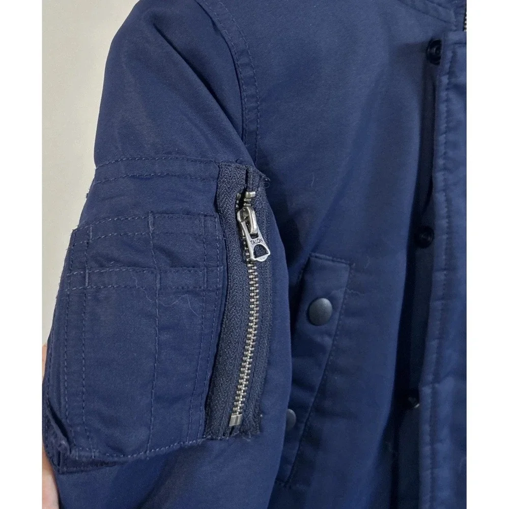 Boys Polo Ralph Lauren Water-Resistant Down Parka Coat Sz 7 Nice